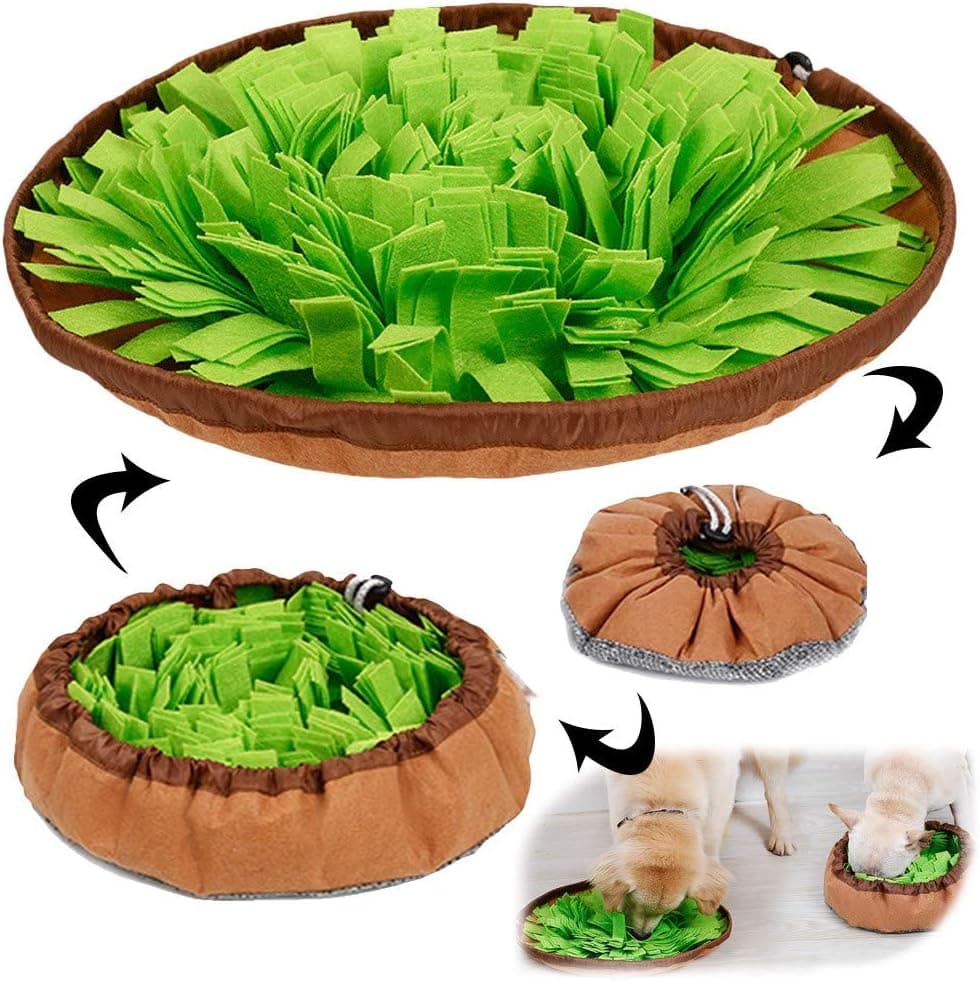 AWOOF Snuffle Mat Foraging Feed Game for Dogs