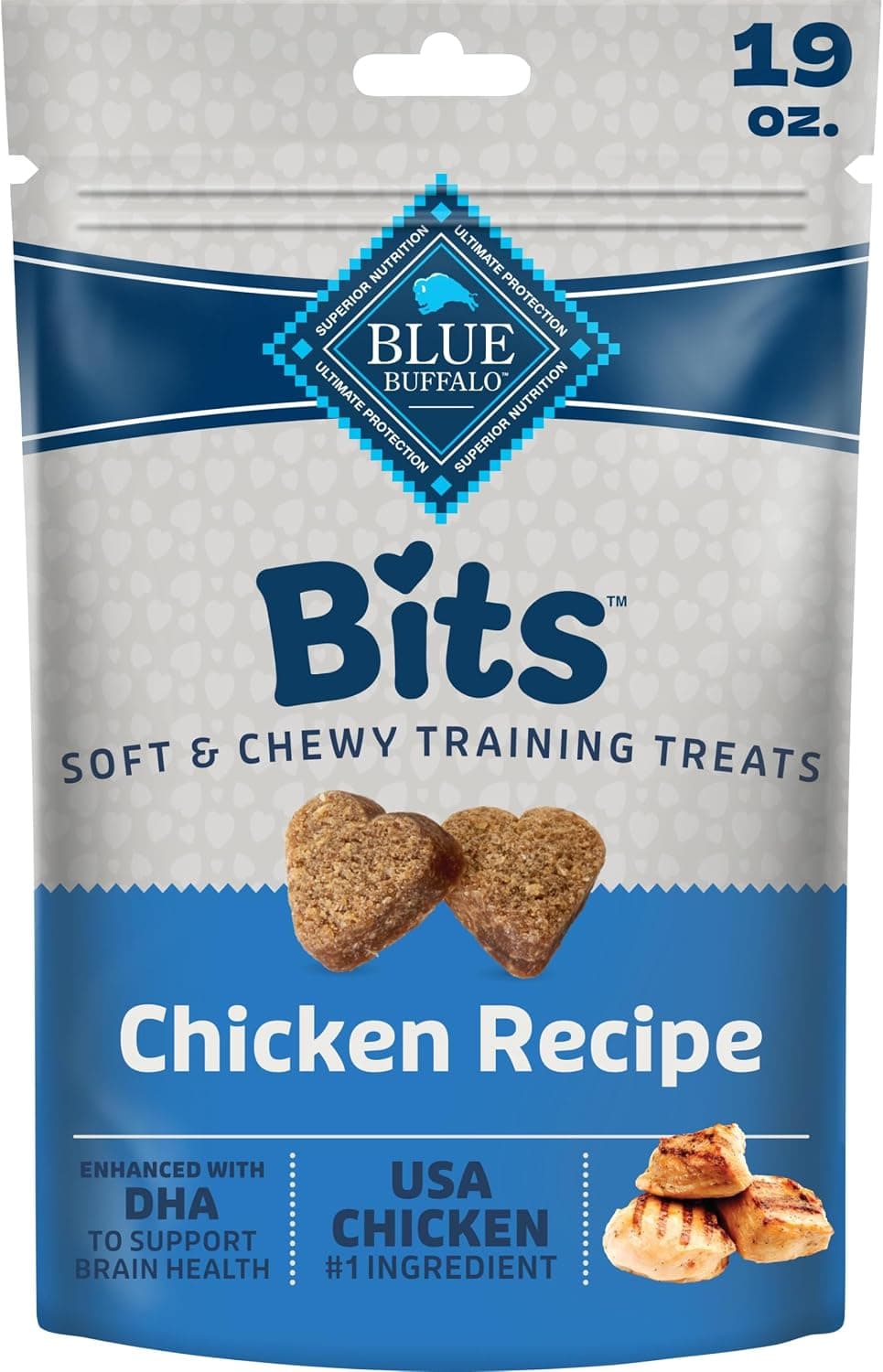 Blue Buffalo Bits Chicken Soft-Moist Training Treats (19 oz)