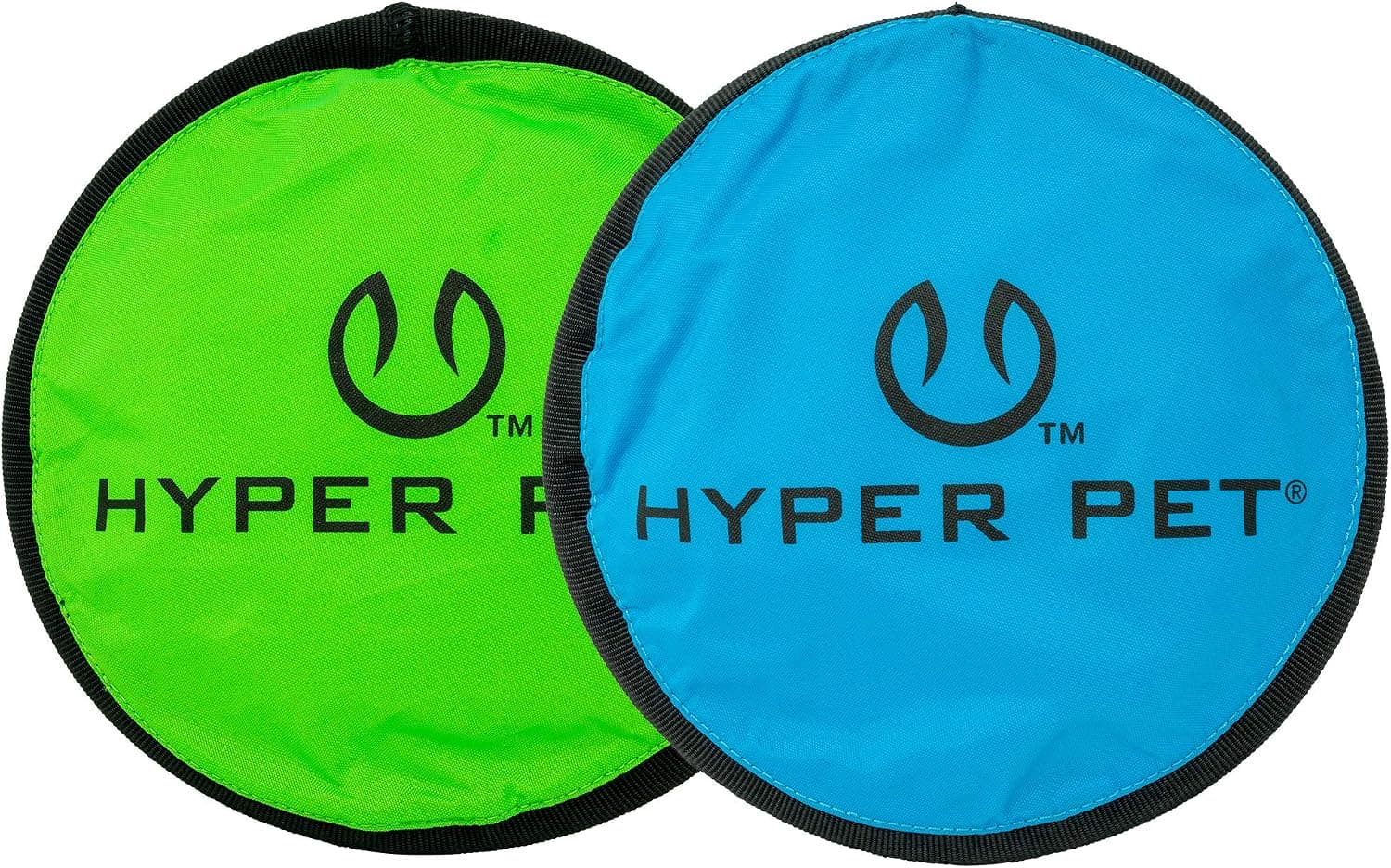 Hyper Pet Flippy Flopper Flying Disc, 9" (2-Pack)