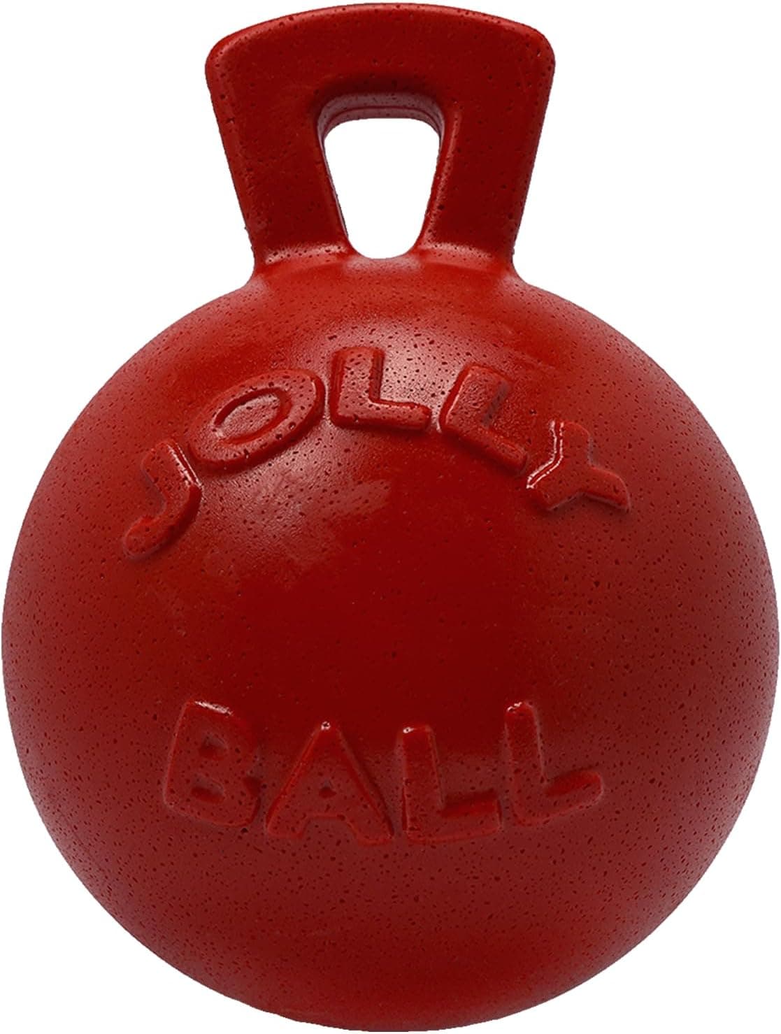 Jolly Pets Tug-n-Toss Heavy Duty Ball with Handle (8", Large)