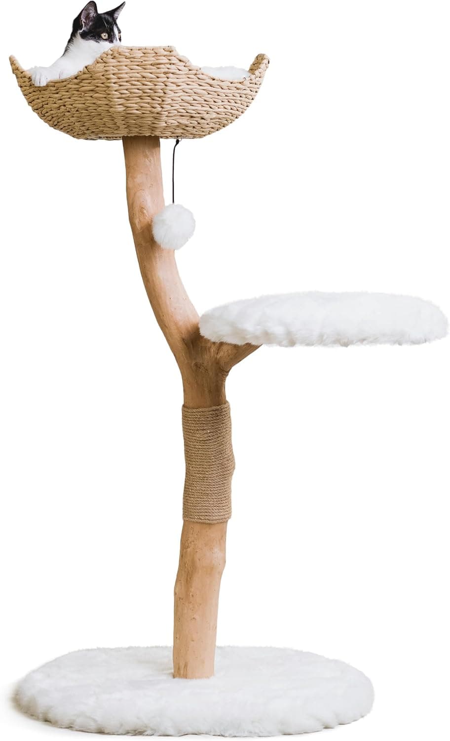 Mau Cento Modern Wood Cat Tree