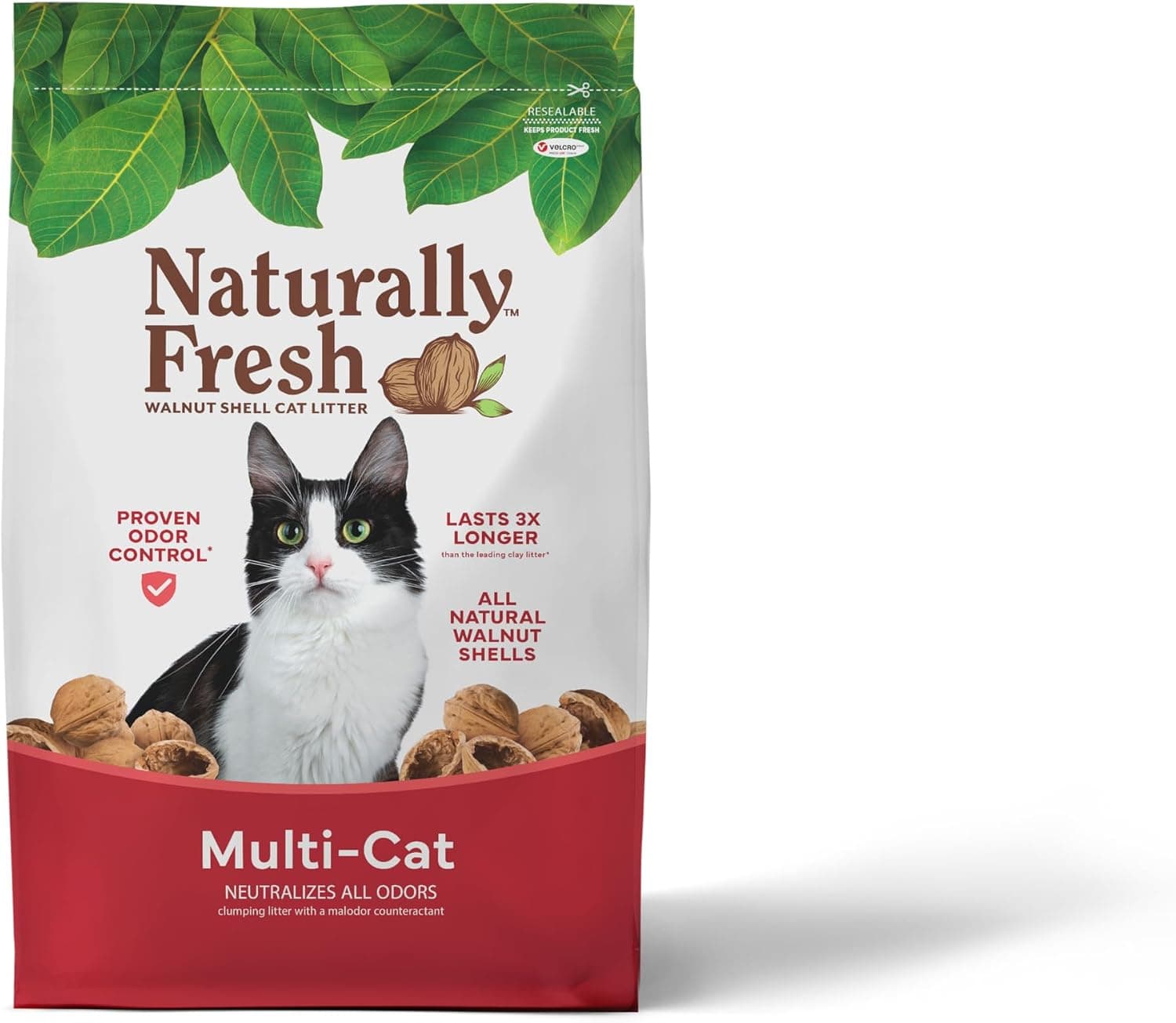 Naturally Fresh Multi-Cat Walnut