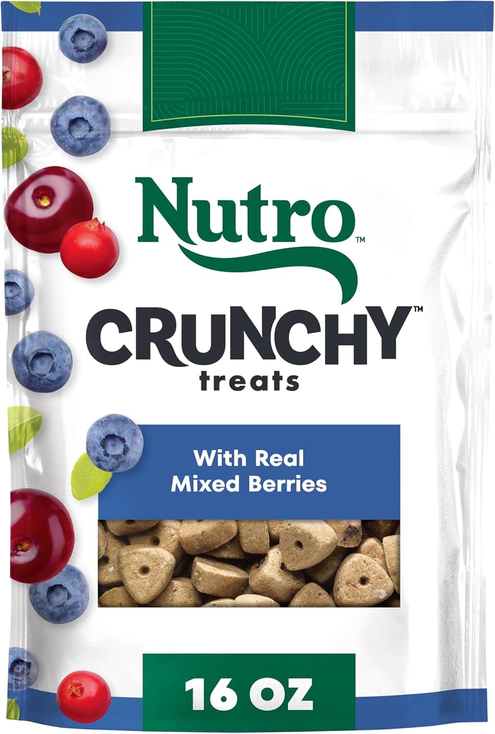 Nutro Crunchy Dog Treats with Real Mixed Berries (16 oz)