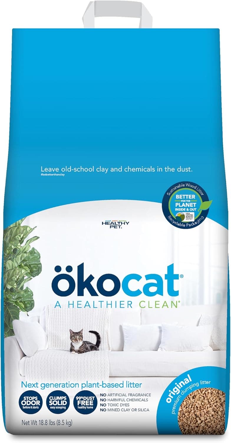 ökocat Original Wood Clumping Litter