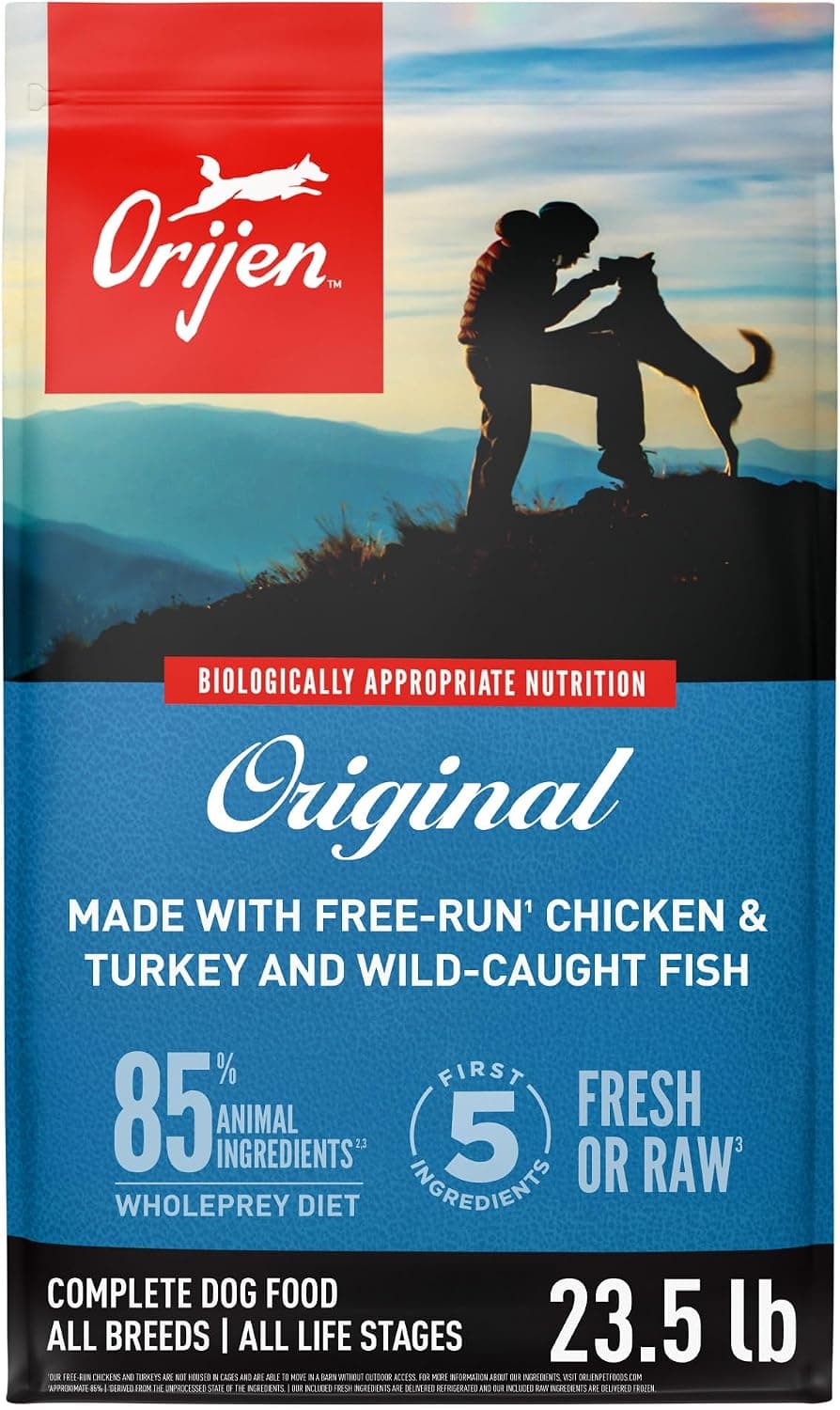 ORIJEN Original Grain-Free WholePrey Dry Dog Food (23.5 lb)