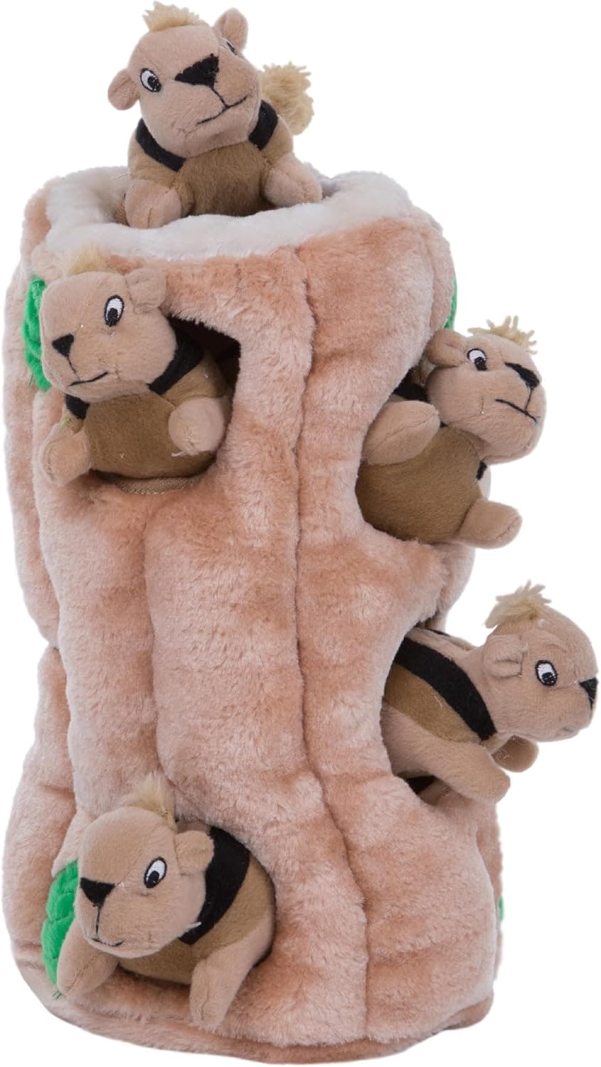 Outward Hound Hide-A-Squirrel Plush Puzzle Toy (XL, 6 Squirrels)
