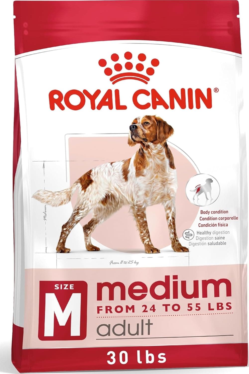 Royal Canin Size Health Nutrition Medium Adult Dry Dog Food (30 lb)