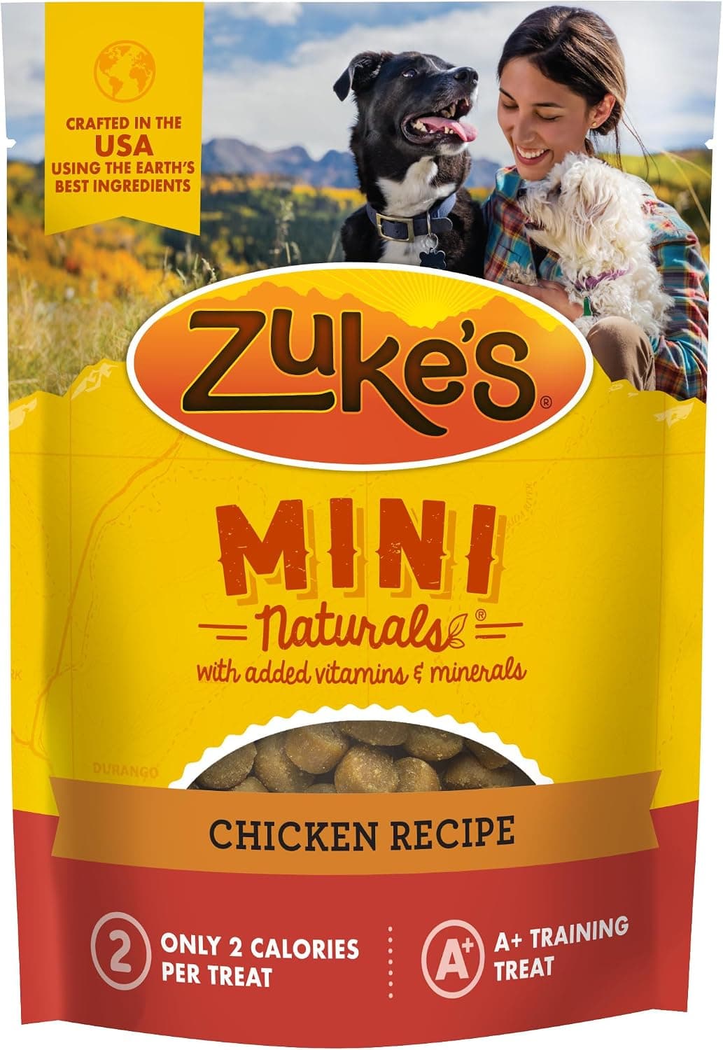 Zuke's Mini Naturals Training Treats, Real Chicken (16 oz)